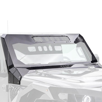 Fab Fours® - ViCowl Black Windshield Protection