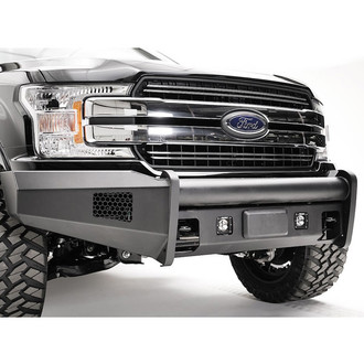 Fab Fours® - Black Steel Black Powder Coated Adaptive Cruise Control Relocation Bracket