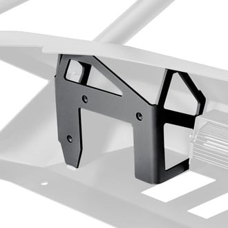 Fab Fours® - Vengeance Black Powder Coated Adaptive Cruise Control Relocation Bracket