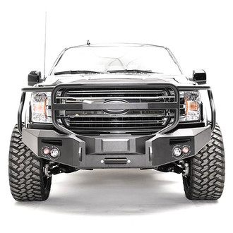Fab Fours® - Vengeance/Premium Black Powder Coated Adaptive Cruise Control Relocation Bracket