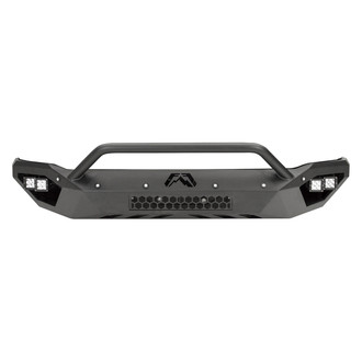 Fab Fours® - Vengeance Black Powder Coated Adaptive Cruise Control Relocation Bracket