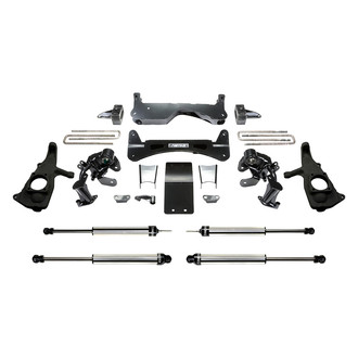 Fabtech® - 6" x 4" Raised Torsion Front and Rear Suspension Lift Kit