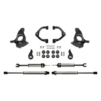 Fabtech® - 4" x 0" Ultimate Front and Rear Suspension Lift Kit