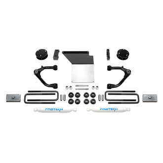Fabtech® - 3" Uniball UCA Front and Rear Suspension Lift Kit