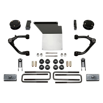 Fabtech® - 4" x 1.5" Uniball UCA Front and Rear Suspension Lift Kit