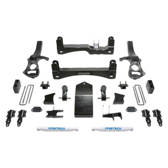 Fabtech® - 4" Basic Front and Rear Suspension Lift Kit