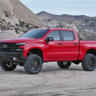 Fabtech® - 4" Dirt Logic SS 2.5 Coilover Front and Rear Suspension Lift Kit