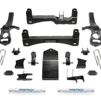 Fabtech® - 4" Sport Front and Rear Suspension Lift Kit