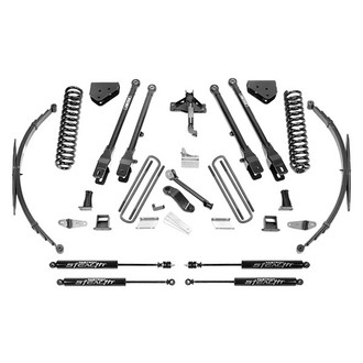 Fabtech® - 8" x 8" 4 Link Front and Rear Suspension Lift Kit