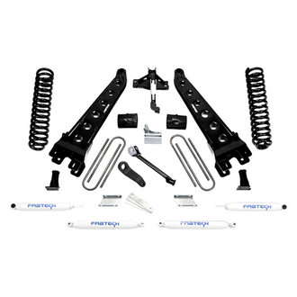 Fabtech® - 6" x 6" Radius Arm Front and Rear Suspension Lift Kit