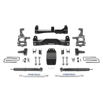 Fabtech® - 4" x 2.25" Basic Front and Rear Suspension Lift Kit