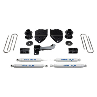 Fabtech® - 4" x 4" Budget Front and Rear Suspension Lift Kit