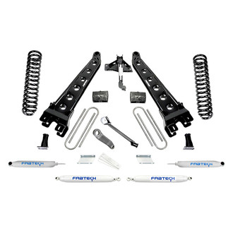 Fabtech® - 4" x 4" Radius Arm Front and Rear Suspension Lift Kit