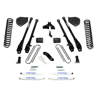 Fabtech® - 4" x 4" 4 Link Front and Rear Suspension Lift Kit