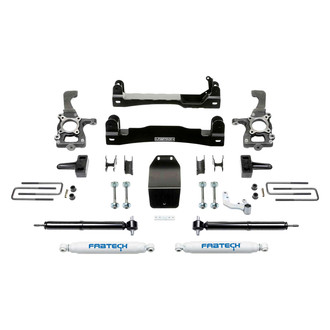 Fabtech® - 4" x 2.25" Basic Front and Rear Suspension Lift Kit