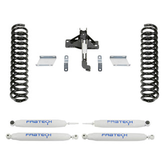 Fabtech® - 2.5" Budget Front and Rear Suspension Lift Kit