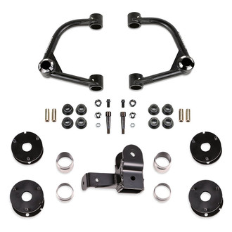Fabtech® - 4" Uniball UCA Front and Rear Suspension Lift Kit