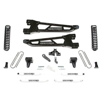 Fabtech® - 4" x 4" Radius Arm Front and Rear Suspension Lift Kit
