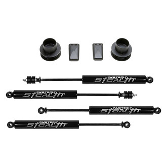 Fabtech® - 2.5" x 0" Front and Rear Coil Spacer Lift Kit