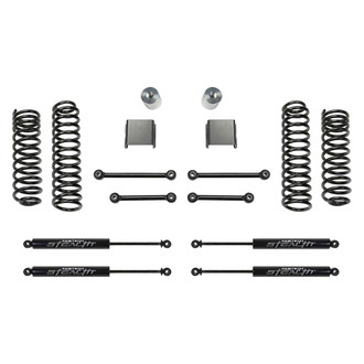 Fabtech® - 3" Sport II Front and Rear Suspension Lift Kit