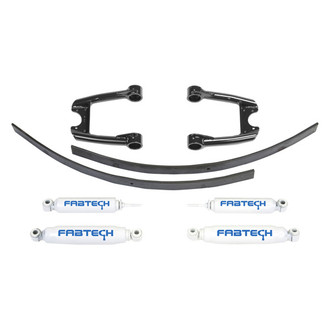 Fabtech® - 0" x 3.5" Performance Front and Rear Suspension Lift Kit