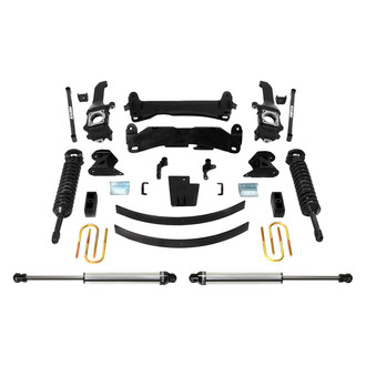 Fabtech® - 6" x 3"-4" Performance Front and Rear Suspension Lift Kit