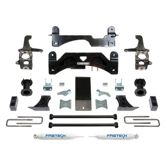 Fabtech® - 6" x 3" Basic Front and Rear Suspension Lift Kit