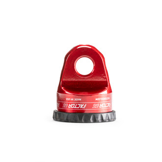 Factor 55® - Prolink Series Red Shackle Mount with Titanium Pin and Rubber Guard