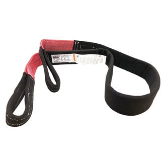 Factor 55® - 8' x 3" Black / Orange Tree Saver Strap