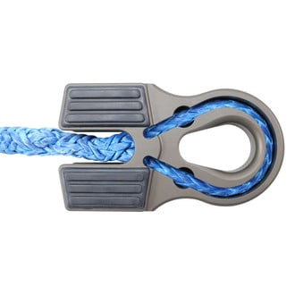 Factor 55® - Splice-On Foldable Winch Line Gray Shackle Mount