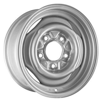 Factory Steel® - 4-Slot 15x6 Steel Factory Wheel