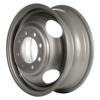 Factory Steel® - 4-Slot Silver 16x6 Steel Factory Wheel