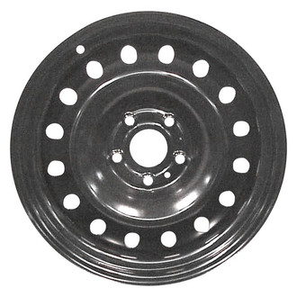 Factory Steel® - 16-Hole Black 20x8 Steel Factory Wheel