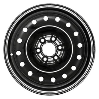 Factory Steel® - 16-Hole Black 16x7 Steel Factory Wheel