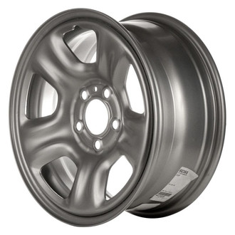 Factory Steel® - 5-Spoke Silver 16x7 Steel Factory Wheel