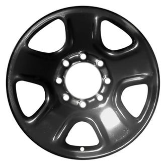 Factory Steel® - 5-Spoke Black 18x8 Steel Factory Wheel