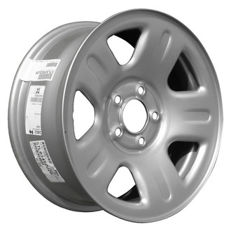Factory Steel® - 5-Spoke Silver 16x7 Steel Factory Wheel