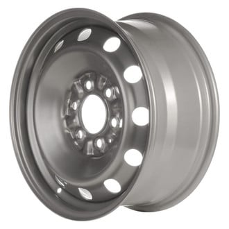 Factory Steel® - 12-Hole Silver 17x7.5 Steel Factory Wheel