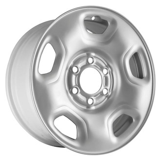 Factory Steel® - 5-Spoke Silver 17x7.5 Steel Factory Wheel