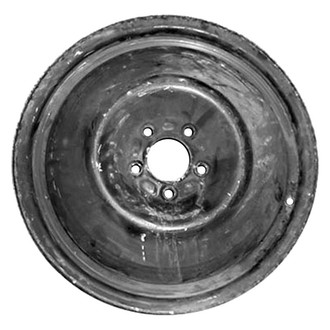 Factory Steel® - Black 18x4 Steel Factory Wheel