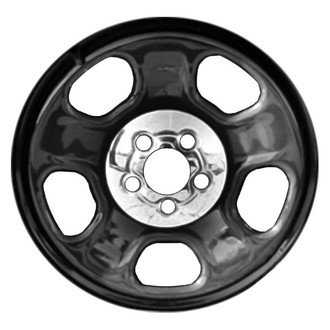 Factory Steel® - 5-Spoke Black 18x8 Steel Factory Wheel