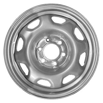 Factory Steel® - 8-Slot Silver 17x7.5 Steel Factory Wheel