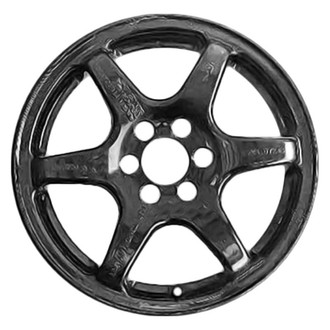 Factory Steel® - 6 I-Spoke Black 17x4 Steel Factory Wheel