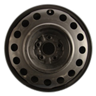 Factory Steel® - 16-Hole Black 17x4.5 Steel Factory Wheel
