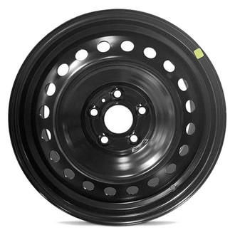 Factory Steel® - 20-Hole Black 18x8 Steel Factory Wheel