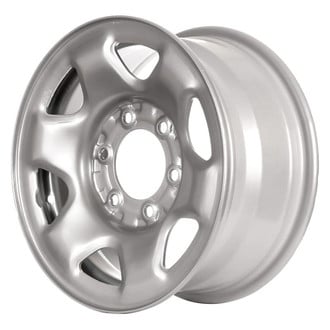 Factory Steel® - 6 I-Spoke Silver 15x7 Steel Factory Wheel