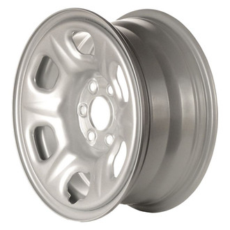 Factory Steel® - 6-Hole Silver 15x6.5 Steel Factory Wheel