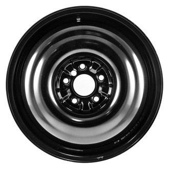 Factory Steel® - Black 17x4 Steel Factory Wheel