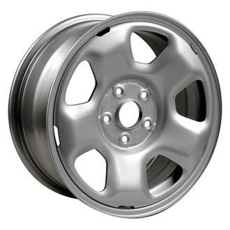 Factory Steel® - 5-Spoke Silver 17x7.5 Steel Factory Wheel