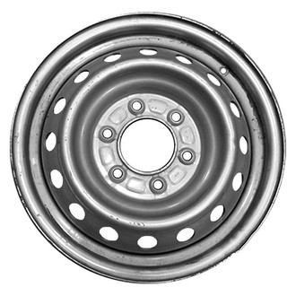 Factory Steel® - 16-Hole Silver 16x7 Steel Factory Wheel